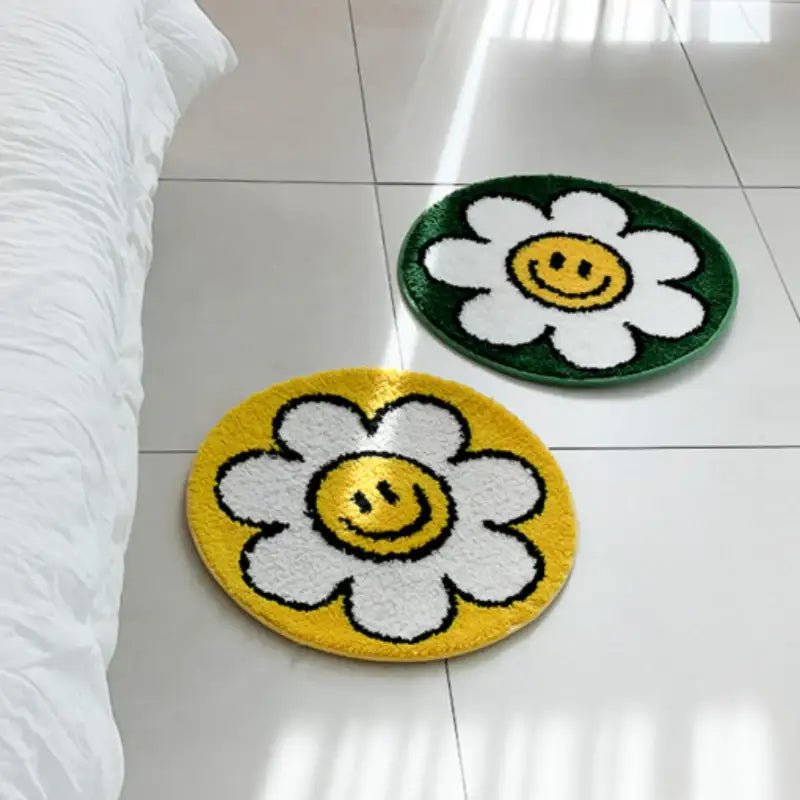 SALDA - Smiley Daisy Foot Mat - SALDA - Foot Mat - Harumio