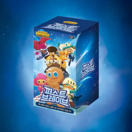 Cookie Run - Braverse Booster Pack 1 (First Brave) - Cookie Run - Card Game - Harumio