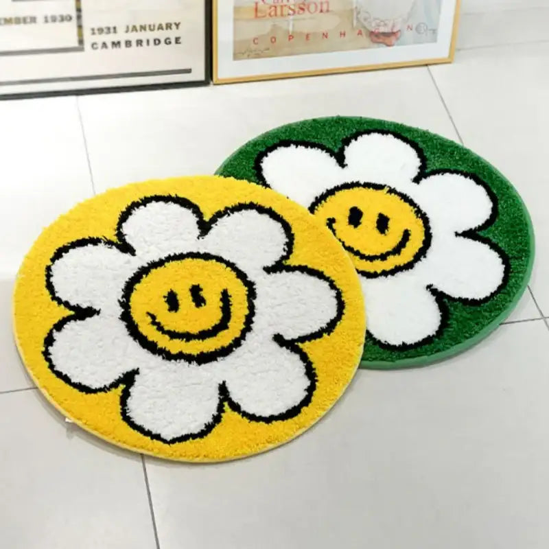 SALDA - Smiley Daisy Foot Mat - SALDA - Foot Mat - Harumio