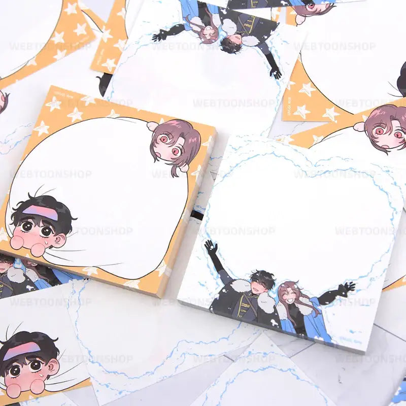 The Northern Duke Needs a Warm Hug - Memo Pad - Webtoon Shop - Memo Pads - Harumio