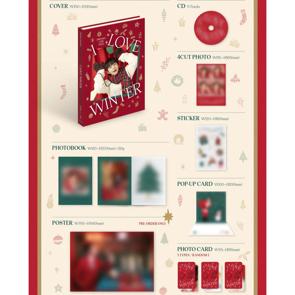 Hwang Chi Yeul - I Love Winter : Winter Album - Kakao Entertainment / Tentu Entertainment - Album - Harumio