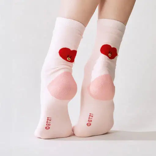 BT21 - TATA Jacquard Socks - BT21 - Socks - Harumio