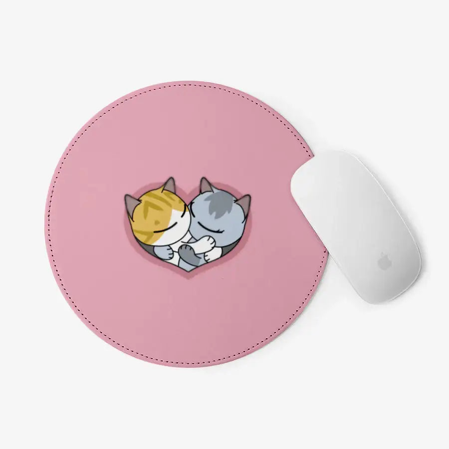 Good Gil - Pink in Love Mousepad - Marpple Shop - Mousepad - Harumio