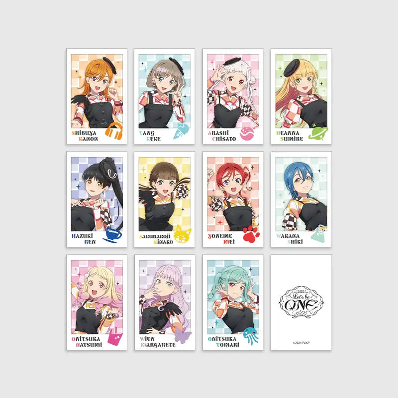 Love Live! Superstar!! x ANIPLUS - Liella! 6th LoveLive! Tour (Let's be ONE) Trading Polaroid-style Cards - ANIPLUS - Card - Harumio