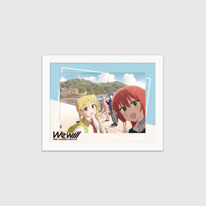 Bocchi the Rock! x ANIPLUS - "We will" Tour Visual Chara Fine Graph - ANIPLUS - Picture - Harumio