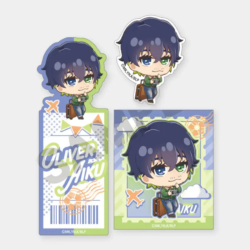 Blue Lock x ANIPLUS - Mini-chara Travel Sticker Set - ANIPLUS - Sticker - Harumio