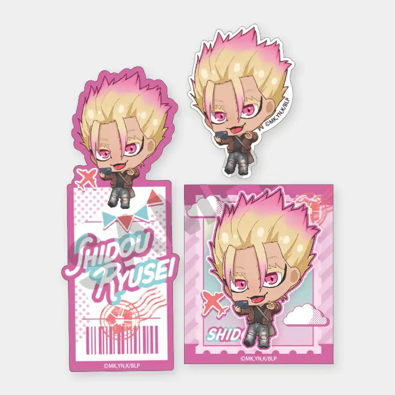 Blue Lock x ANIPLUS - Mini-chara Travel Sticker Set - ANIPLUS - Sticker - Harumio