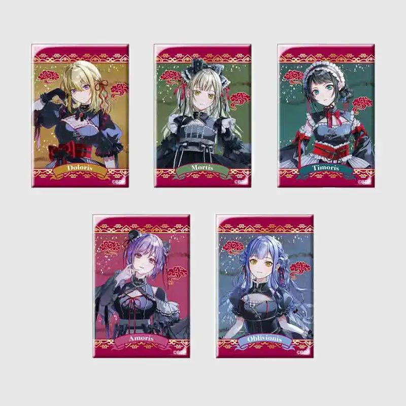 BanG Dream! Ave Mujica x ANIPLUS - Square Can Badge Collection Box - ANIPLUS - Can Badge - Harumio