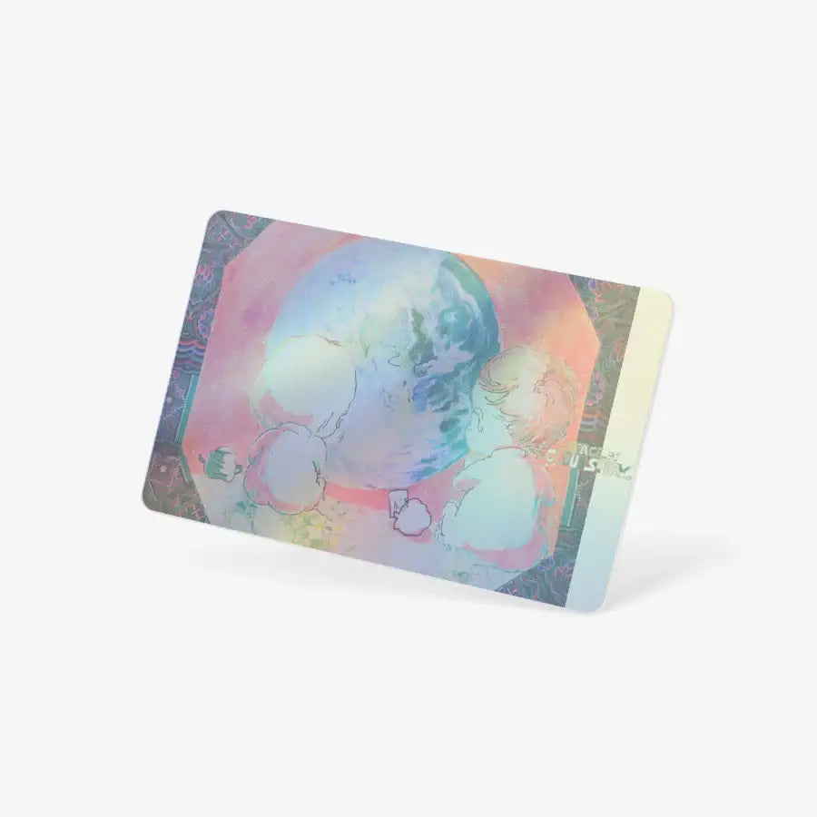 KIWA11ART - Horizontal Hologram Photocard - Marpple Shop - Photocard - Harumio