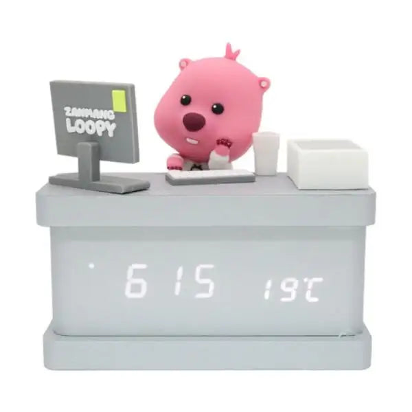 【ZANMANG LOOPY】ジャンマンルピー★TABLE CLOCK Bo Friends x Zanmang Loopy - Table Clock – Harumio