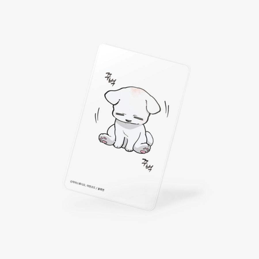 Paws & Claws - Shaking Head Transparent Photocard - Marpple Shop - Photocard - Harumio