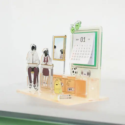 After School Lessons For Unripe Apples - 2024 Acrylic Calendar - Webtoon Friends - Calendar - Harumio