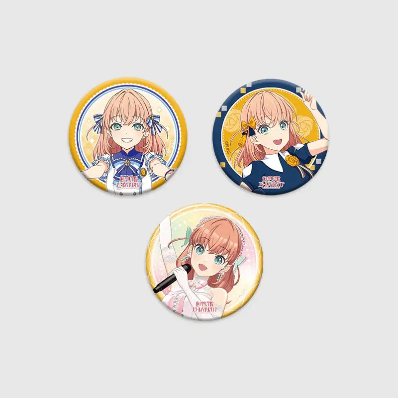 Love Live! HasunoSora Girls' High School Idol Club x ANIPLUS - 4th Live Dream ~Bloom, The Dream Believers Trading Can Badges - ANIPLUS - Can Badge - Harumio