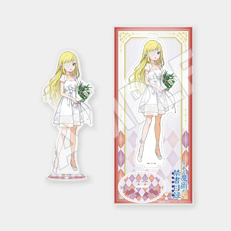 A Certain Magical Index x ANIPLUS - 20th Anniversary Acrylic Figure - ANIPLUS - Acrylic Stand - Harumio