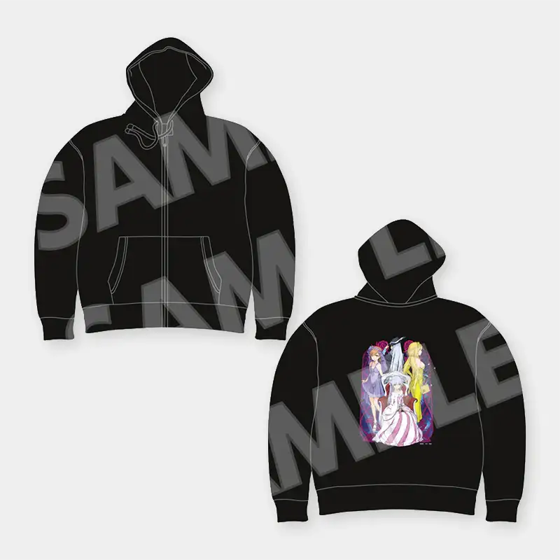 A Certain Magical Index x ANIPLUS - 20th Anniversary Hooded Zip-Up - ANIPLUS - Zip-up hoodie - Harumio