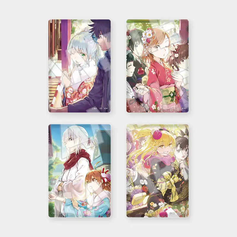A Certain Magical Index x ANIPLUS - 20th Anniversary Square Can Badge Set Ver. - ANIPLUS - Can Badge - Harumio
