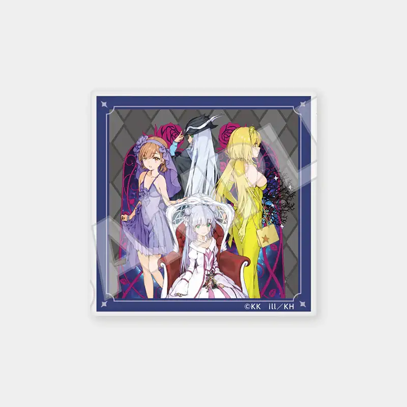 A Certain Magical Index x ANIPLUS - 20th Anniversary Acrylic Magnet - ANIPLUS - Acrylic Magnet - Harumio