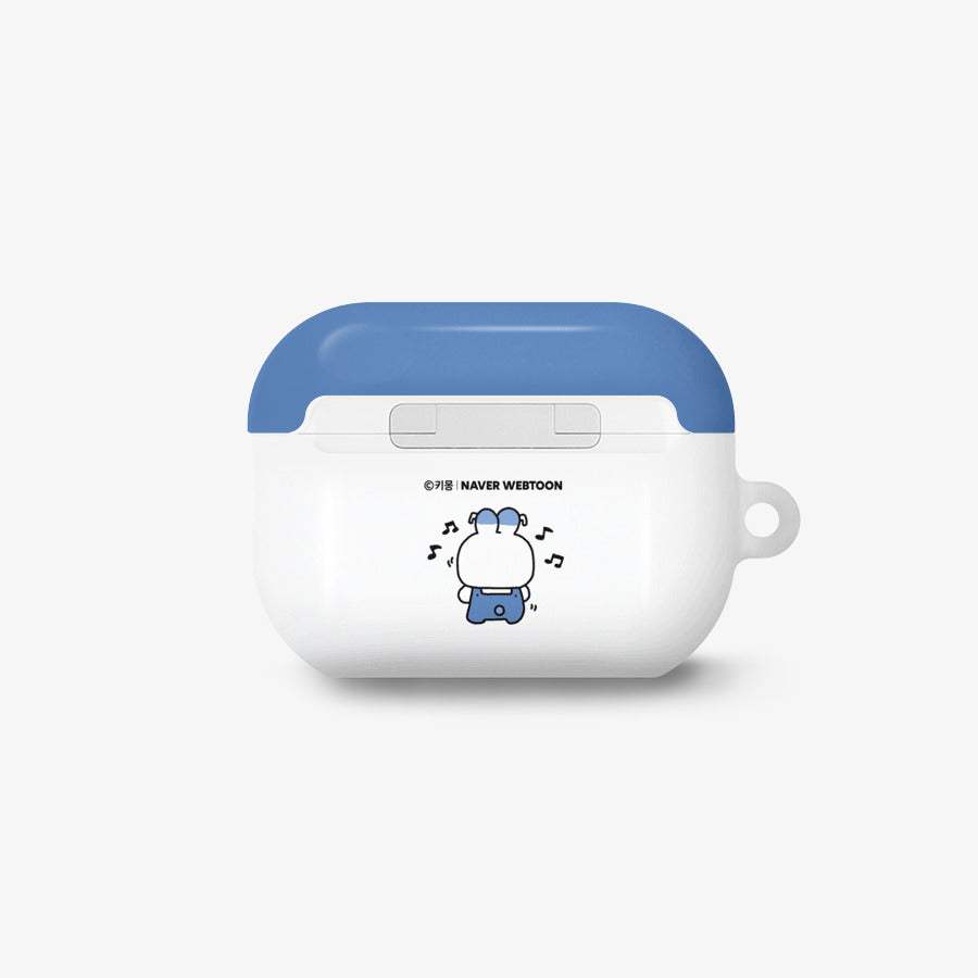 Timid Tiger Coco - Happy Toto AirPods Pro2 Hard Case (Matt) - Marpple Shop - AirPod Pro Case - Harumio