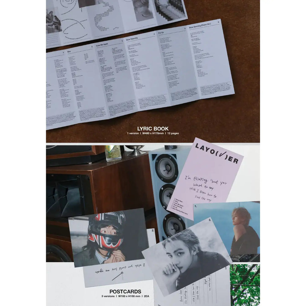 BTS V - Layover : 1st Solo Album - BTS V - Album - Harumio BTS V - Layover : 1st Solo Album - BTS V - Album - Harumio