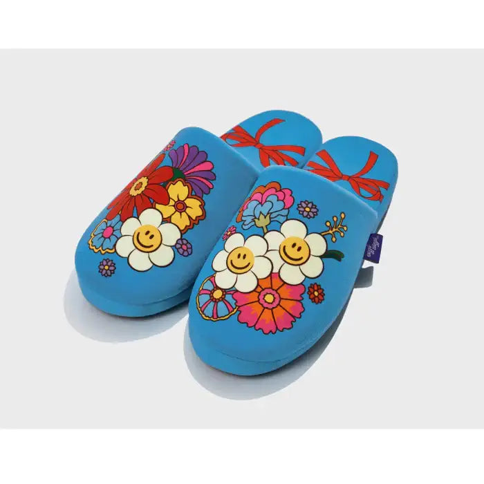 Wiggle Wiggle - Blooming Home Slippers - Wiggle Wiggle - Slippers - Harumio