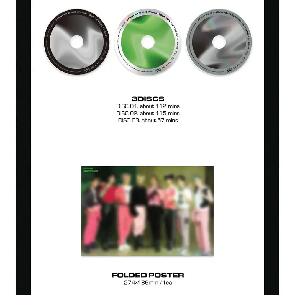 Stray Kids - 2nd World Tour 'MANIAC' In SEOUL (DVD) - Stray Kids - Album - Harumio Stray Kids - 2nd World Tour 'MANIAC' In SEOUL (DVD) - Stray Kids - Album - Harumio