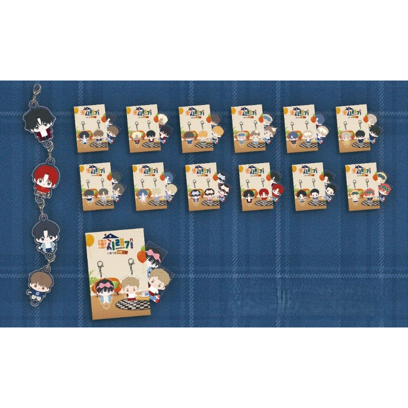 BOM SWEET HOME - Tiny BBOSIRAEGI Acrylic Charm Set BOM SWEET HOME - Tiny BBOSIRAEGI Acrylic Charm Set