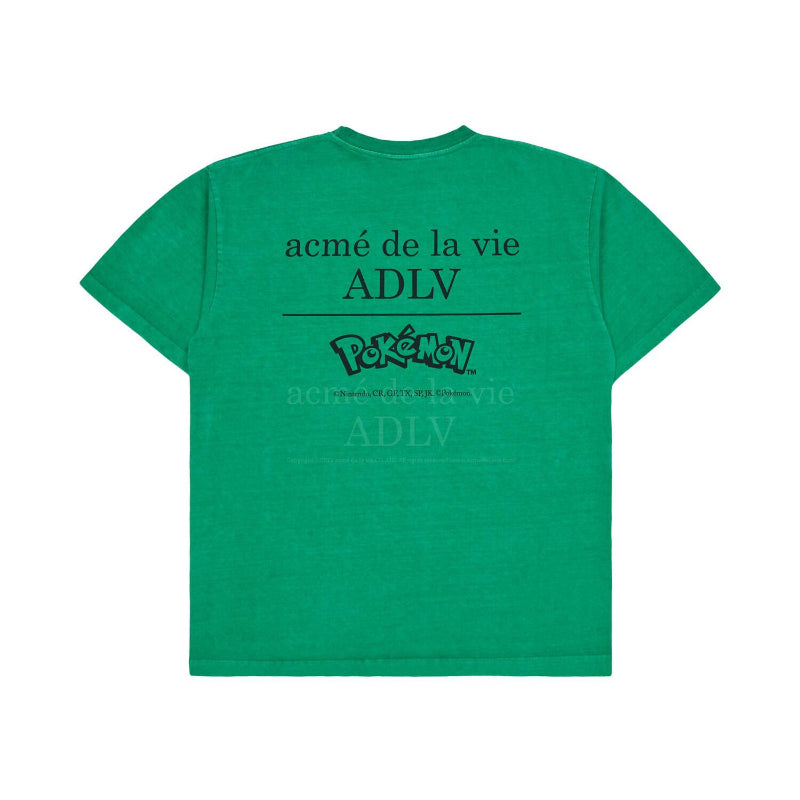 ADLV x Pokemon - Isanghaessi Evolution Pigment Short Sleeve T-shirt