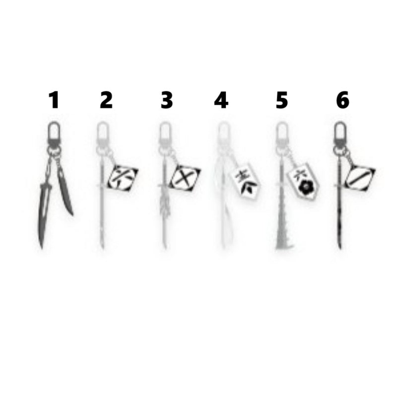 Oh!Make Pop-Up Store - Bleach - Zanpakutō Metal Keyring - Oh!Make - Keyring - Harumio