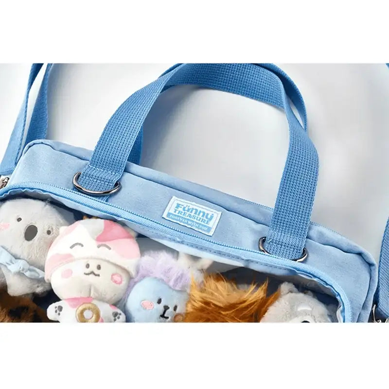 TREASURE - Funny Treasure - 2way PVC Window Bag - TREASURE - Bag - Harumio TREASURE - Funny Treasure - 2way PVC Window Bag - TREASURE - Bag - Harumio