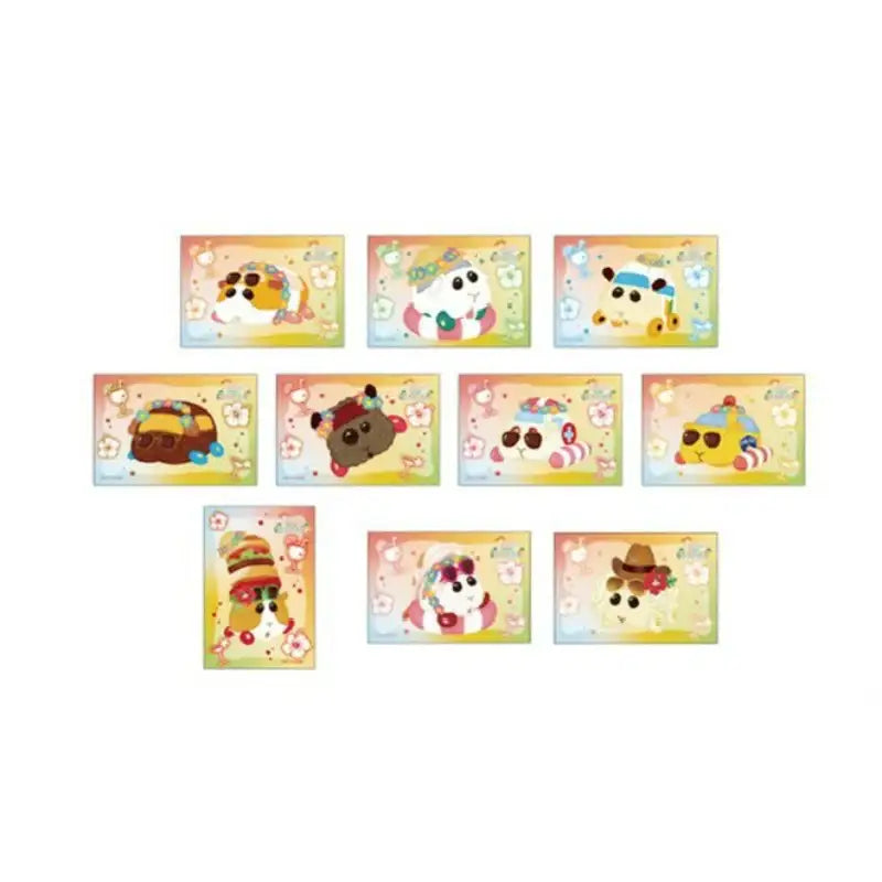 Pui Pui Molcar x Toonique - Square Magnet - Toonique - Magnet - Harumio