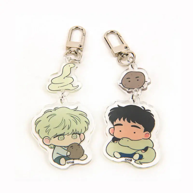 The Sacred Serpent's Seduction - Keyring (2 Types) - Webtoon Shop - Keyrings - Harumio