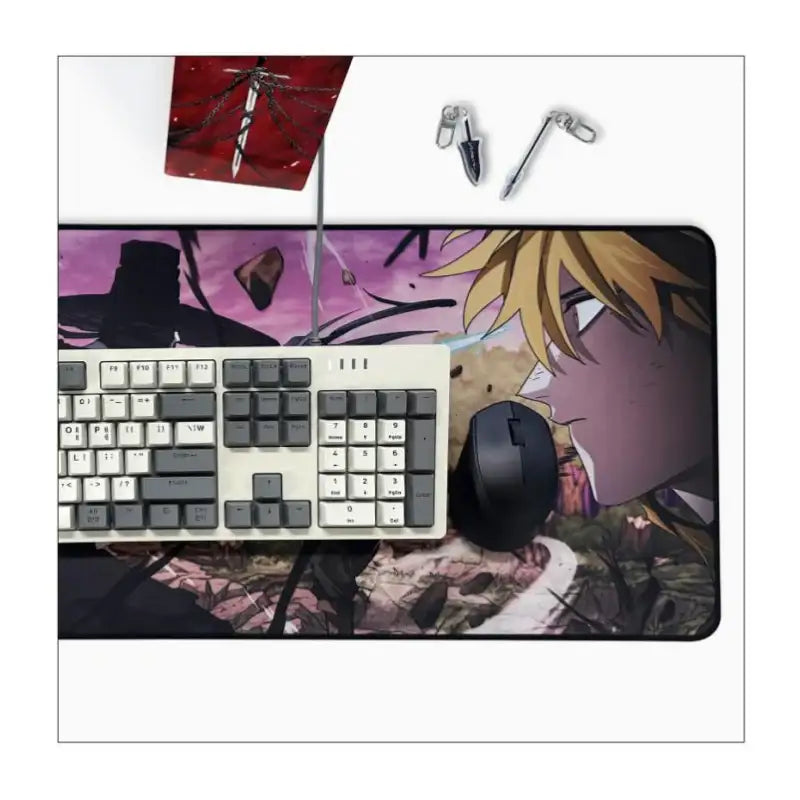The Ember Knight - Mouse Pad - ARTRANK - Mouse Pads - Harumio The Ember Knight - Mouse Pad - ARTRANK - Mouse Pads - Harumio
