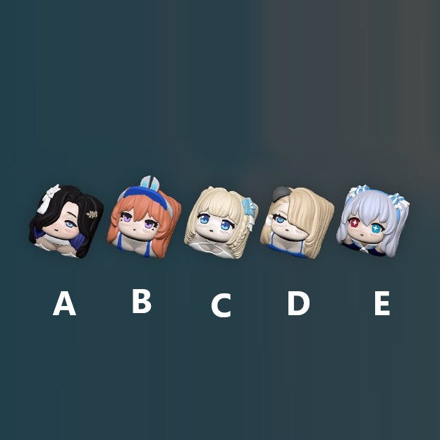 Brown Dust II - 2nd Anniversary Pop-up Store - Artisan Keycap - V-SQUARE - Keycap - Harumio