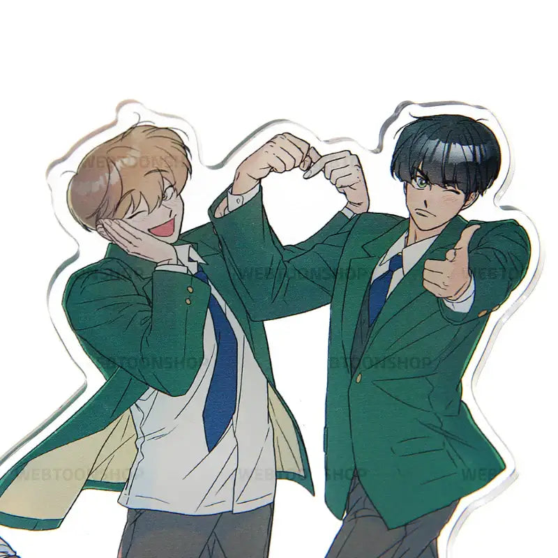 Spinach Bouquet - Heart Fusion LD Acrylic Stand - Webtoon Shop - Acrylic Stand - Harumio