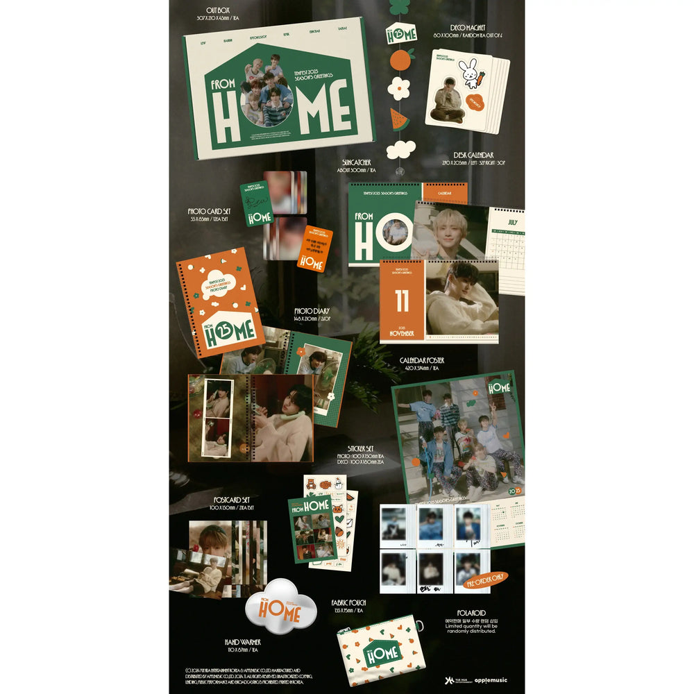 TEMPEST - 2025 Season's Greetings (FROM HOME) - Above Entertainment - Merchandise - Harumio
