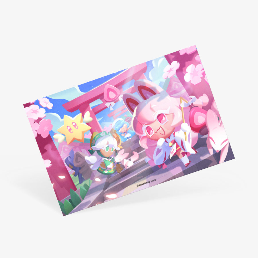 Cookie Run : Tower of Adventure - Strawberry Cookie Postcard - Marpple Shop - Postcard - Harumio