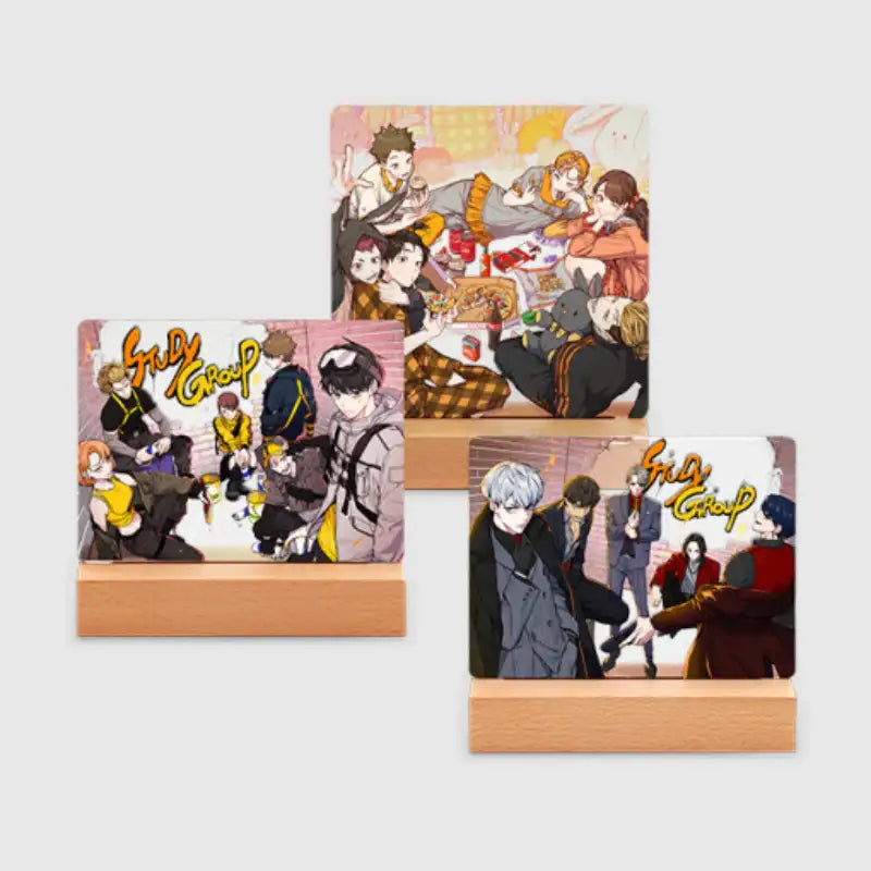 Study Group - Acrylic Mood Light - Webtoon Friends - Accessories - Harumio