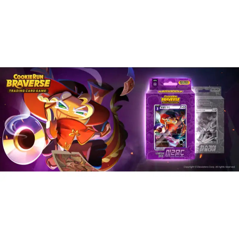 Cookie Run - Braverse Starter Deck - Cookie Run - Card Game - Harumio Cookie Run - Braverse Starter Deck - Cookie Run - Card Game - Harumio