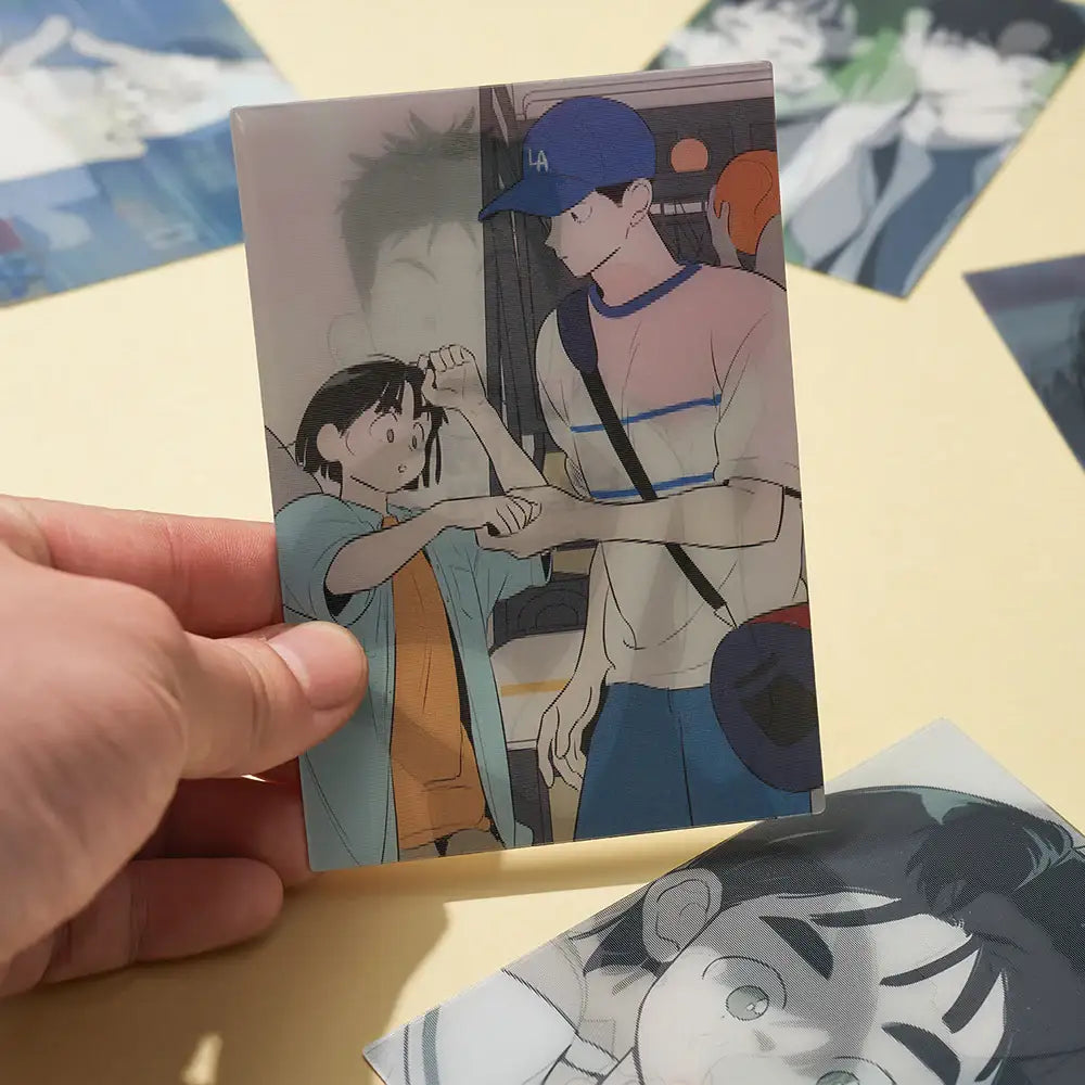 After School Lessons For Unripe Apples - Lenticular Postcard - Webtoon Friends - Lenticular Postcard - Harumio After School Lessons For Unripe Apples - Lenticular Postcard - Webtoon Friends - Lenticular Postcard - Harumio