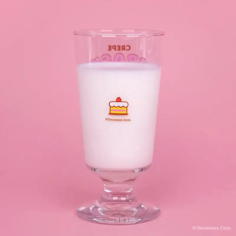 Cookie Run - Crepe Crash Strawberry Crepe Flavor Cookie Goblet Glass - Cookie Run - Glass - Harumio Cookie Run - Crepe Crash Strawberry Crepe Flavor Cookie Goblet Glass - Cookie Run - Glass - Harumio