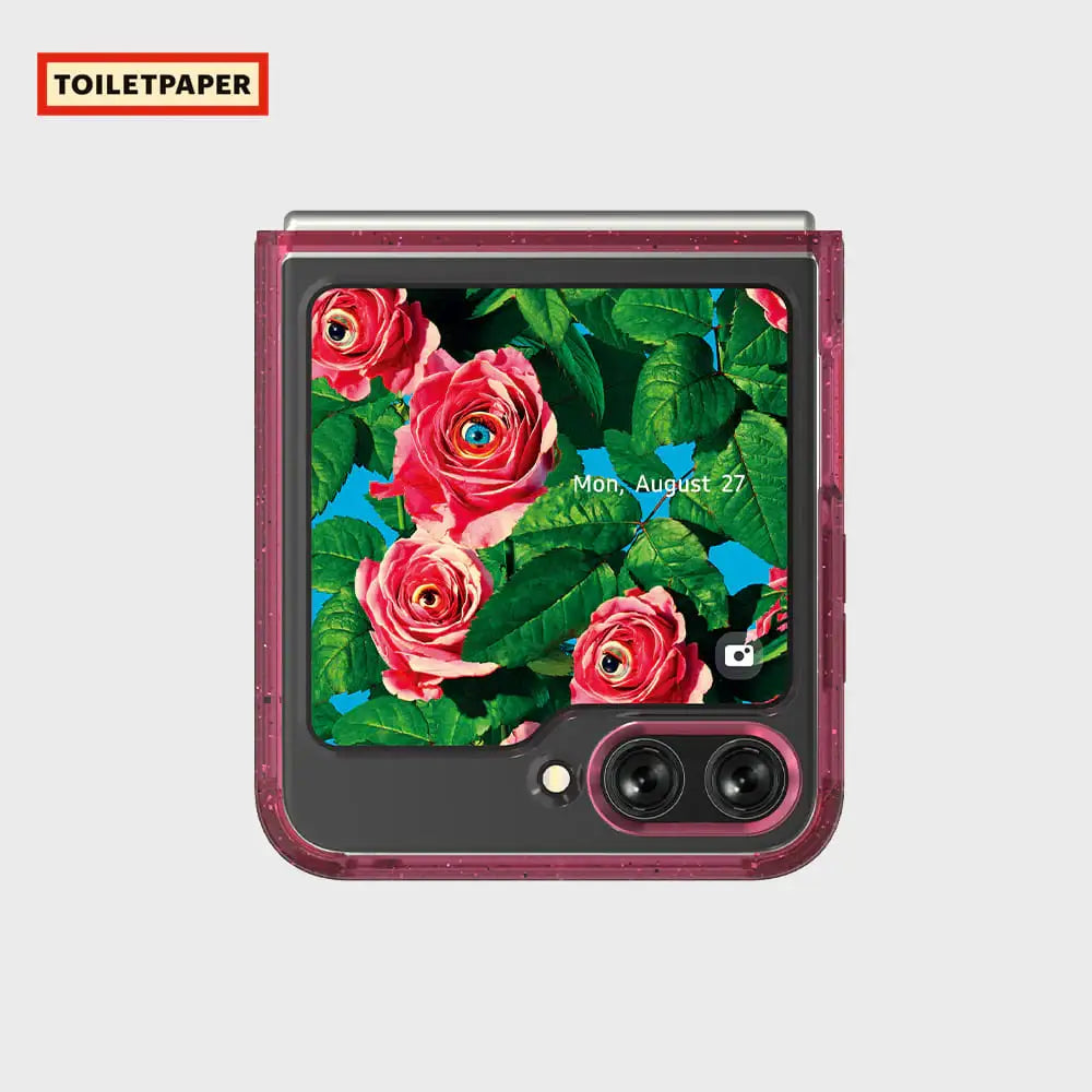 SLBS - Toilet Paper Flower Eco Lens Case (Galaxy Z Flip5) - SLBS - Home & Living, Accessories - Harumio SLBS - Toilet Paper Flower Eco Lens Case (Galaxy Z Flip5) - SLBS - Home & Living, Accessories - Harumio