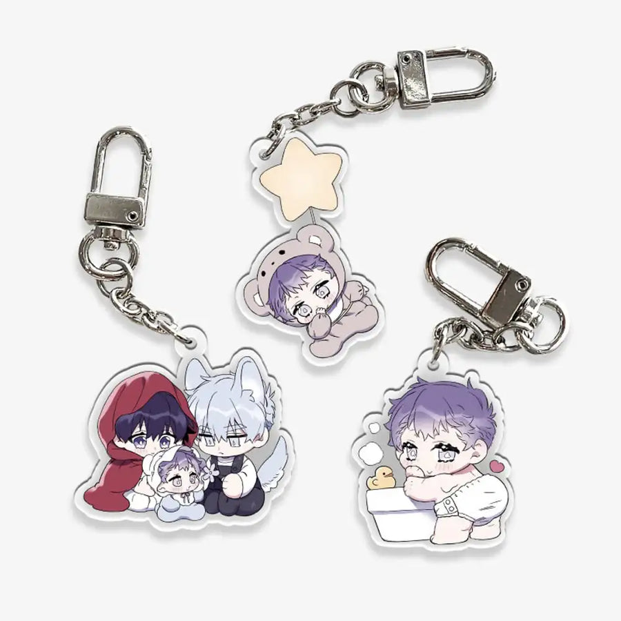 Surge Towards You - Please Take Care of Bubs Collection Acrylic Keyring (Random) - Lezhin - Acrylic Keyring - Harumio