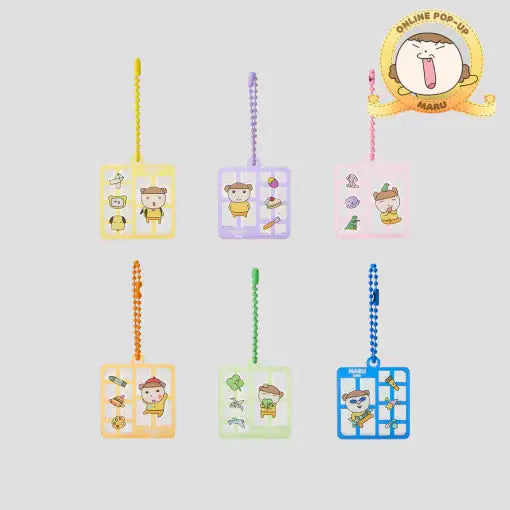 Maru Is a Puppy - Episode Acrylic Keychain (Random) - Webtoon Friends - Keychain - Harumio