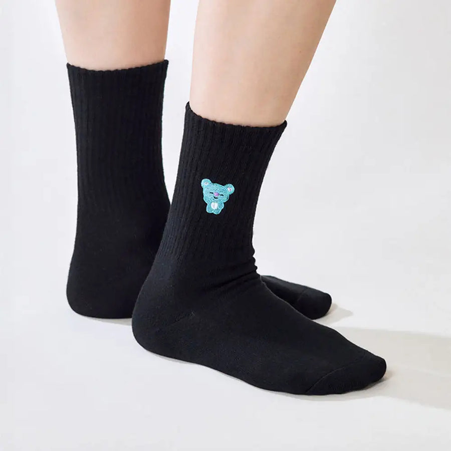 BT21 - KOYA Embroidery Socks - BT21 - Socks - Harumio