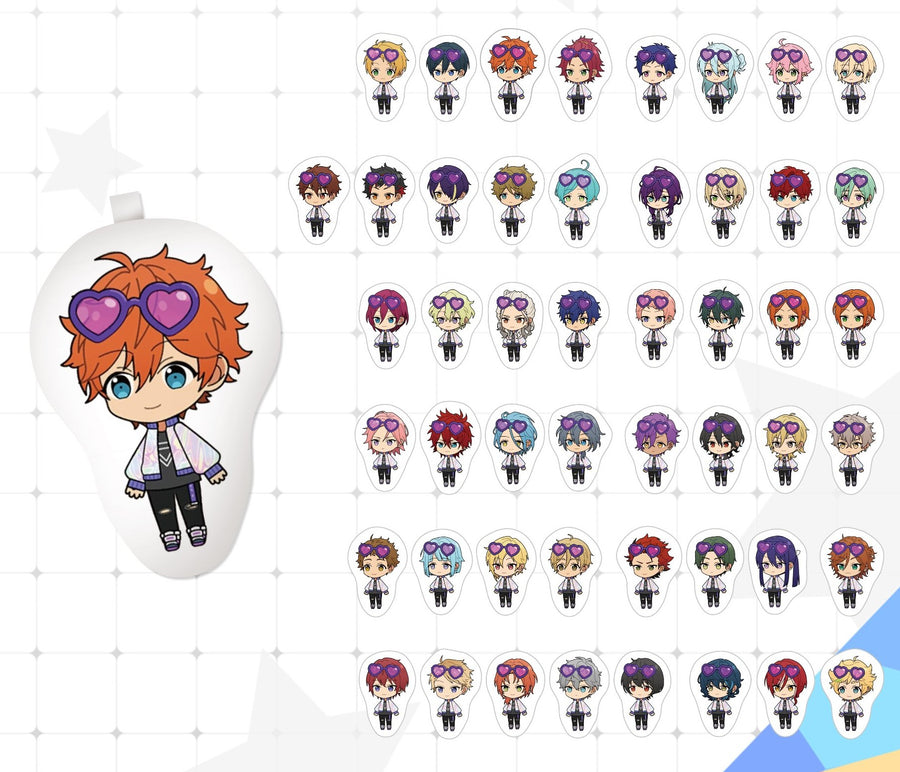 Ensemble Stars!! Precious Innocence Pop-up Store - Cushion Keyring - Toonique - Keyring - Harumio