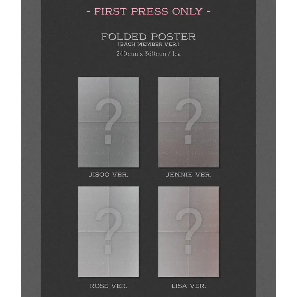 Blackpink - Born Pink : 2nd Full Album (Digipack Version) - YGPLUS - Album - Harumio Blackpink - Born Pink : 2nd Full Album (Digipack Version) - YGPLUS - Album - Harumio