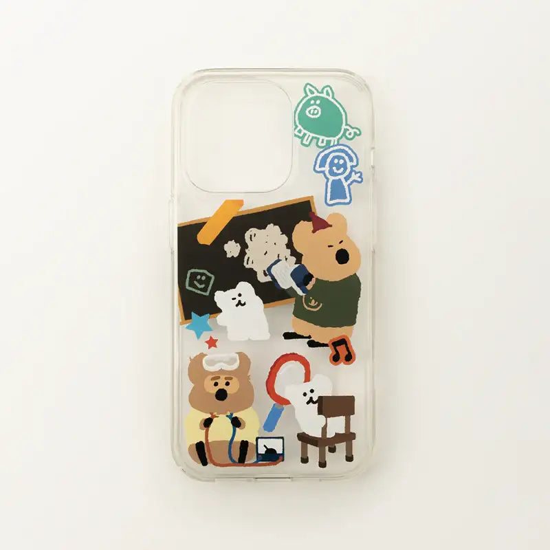 Dinotaeng - Quokka in School iPhone Case - Dinotaeng - iPhone Hard Cases - Harumio