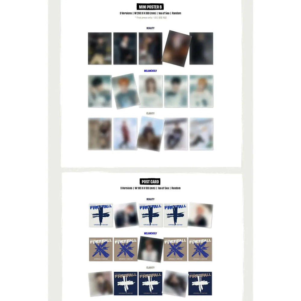 Tomorrow x Together (TXT) - The Name Chapter: Freefall : 3rd Full Album (Standard Version) - Tomorrow x Together (TXT) - Album - Harumio Tomorrow x Together (TXT) - The Name Chapter: Freefall : 3rd Full Album (Standard Version) - Tomorrow x Together (TXT) - Album - Harumio