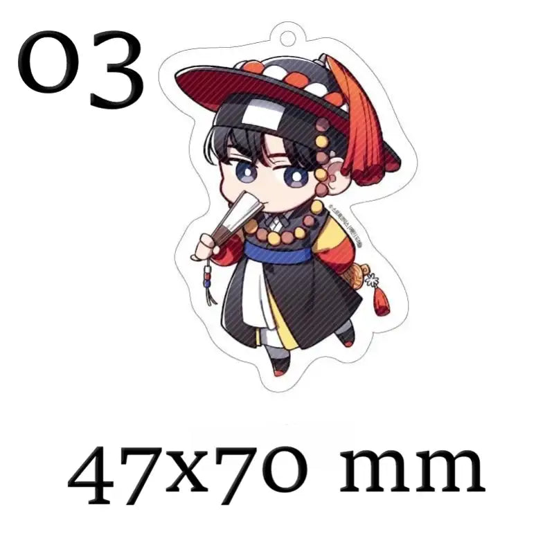 Traces of the Sun - SD Acrylic Keyring - Toon!que - Acrylic Keyring - Harumio Traces of the Sun - SD Acrylic Keyring - Toon!que - Acrylic Keyring - Harumio