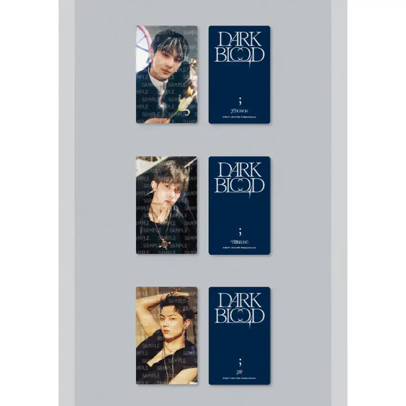 ENHYPEN - Dark Blood - Photo Card & Tin Case Set - ENHYPEN - Photocard - Harumio ENHYPEN - Dark Blood - Photo Card & Tin Case Set - ENHYPEN - Photocard - Harumio